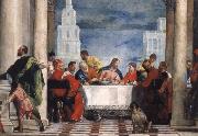 Paolo Veronese the guest meal of the Levi Sweden oil painting artist
